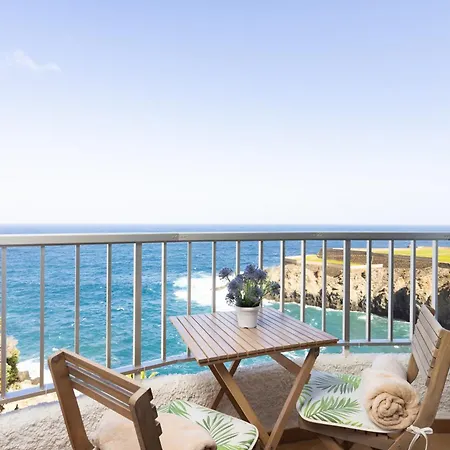 Cozy Seafront Studio With Balcony & Ocean Views San Marcos  Exterior photo